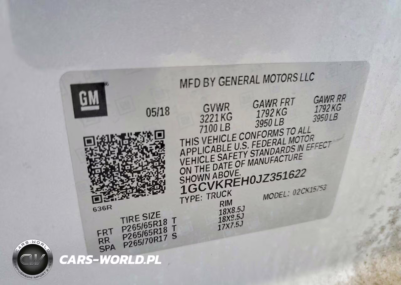 2018 Chevrolet Silverado K1500 Lt VIN:1GCVKREH0JZ351622 - 13