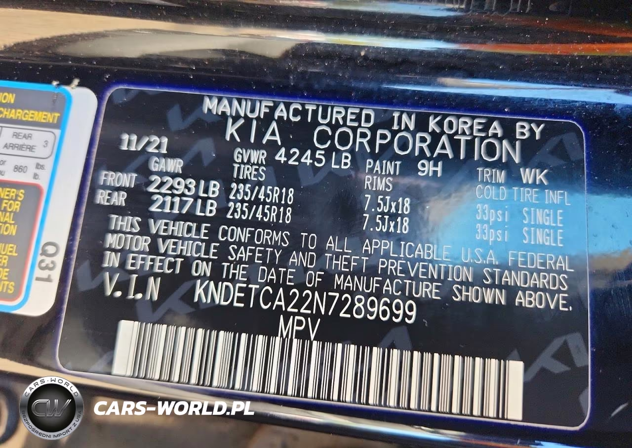 2022 Kia Seltos Sx VIN:KNDETCA22N7289699 - 13
