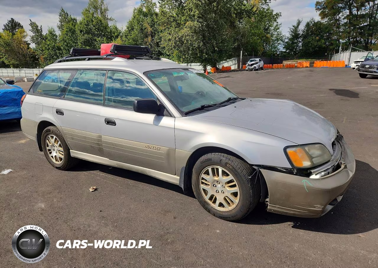 2003 Subaru Legacy Outback Awp VIN:4S3BH675637622653 - 4