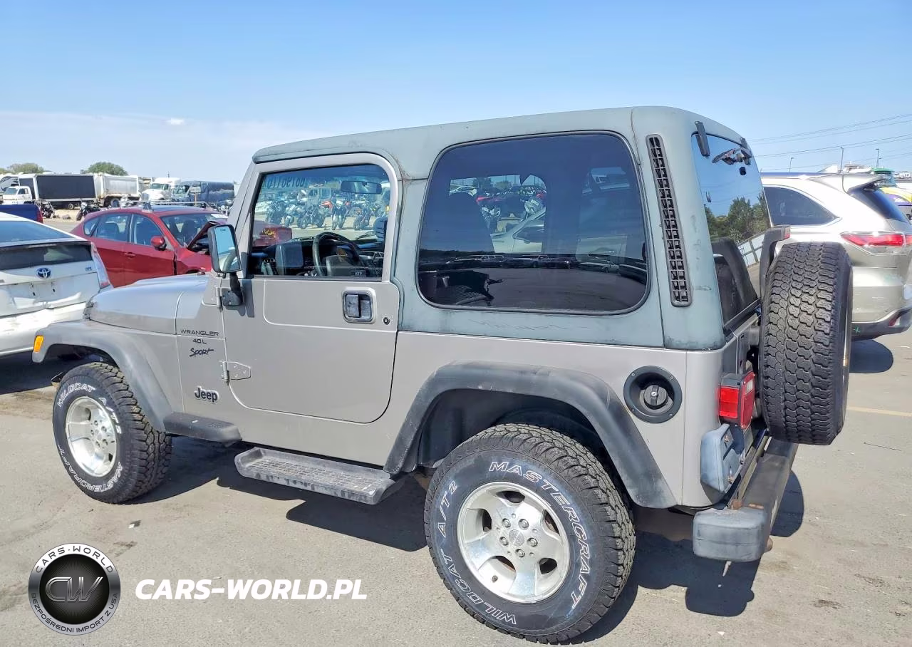 2001 Jeep Wrangler - Tj Sport VIN:1J4FA49S11P375255 - 2