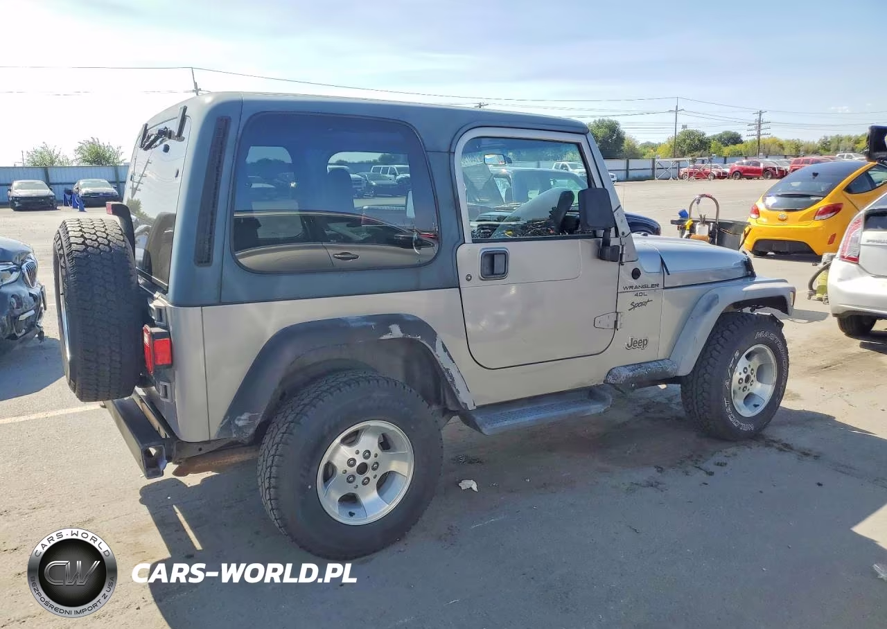 2001 Jeep Wrangler - Tj Sport VIN:1J4FA49S11P375255 - 3