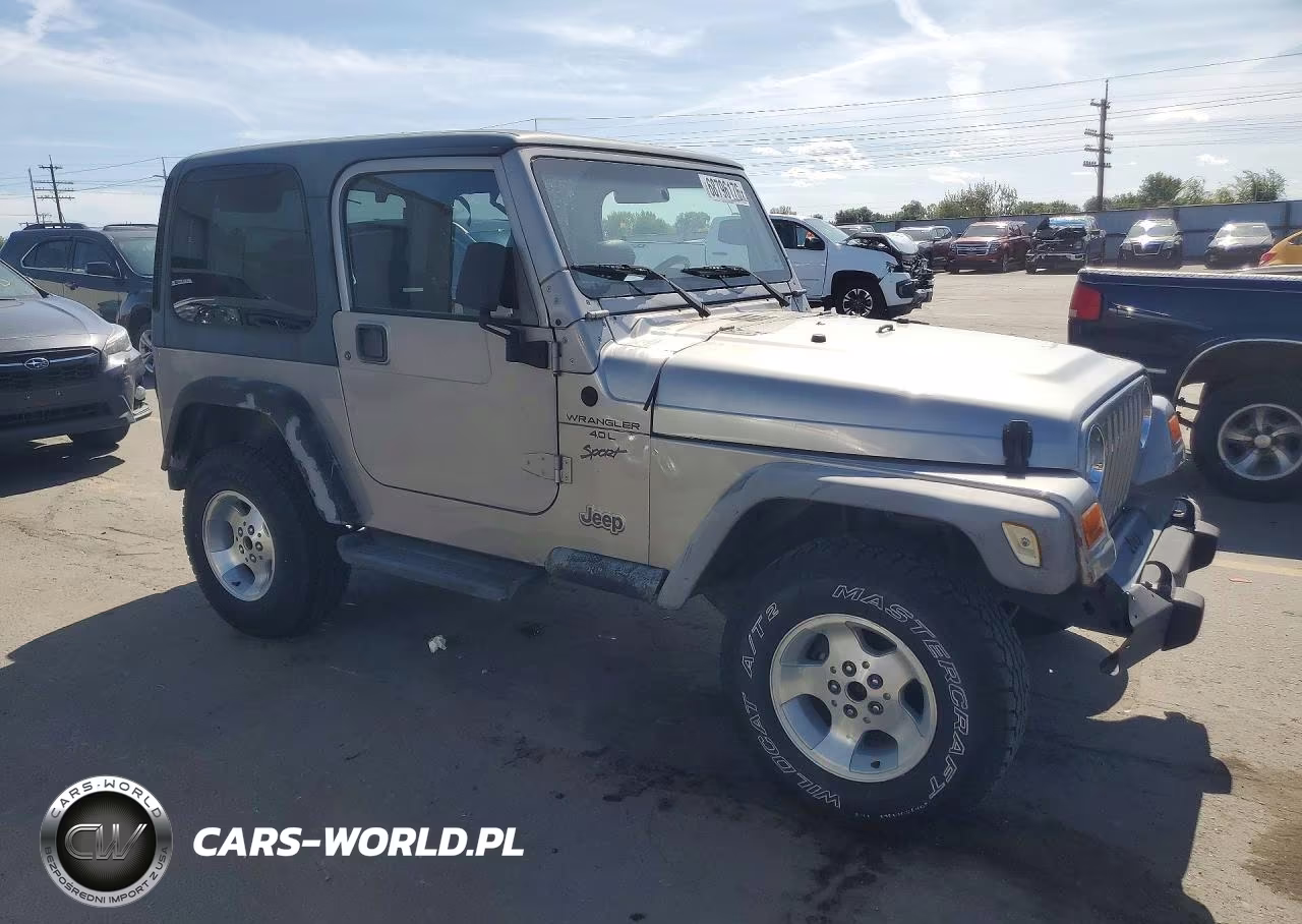 2001 Jeep Wrangler - Tj Sport VIN:1J4FA49S11P375255 - 4