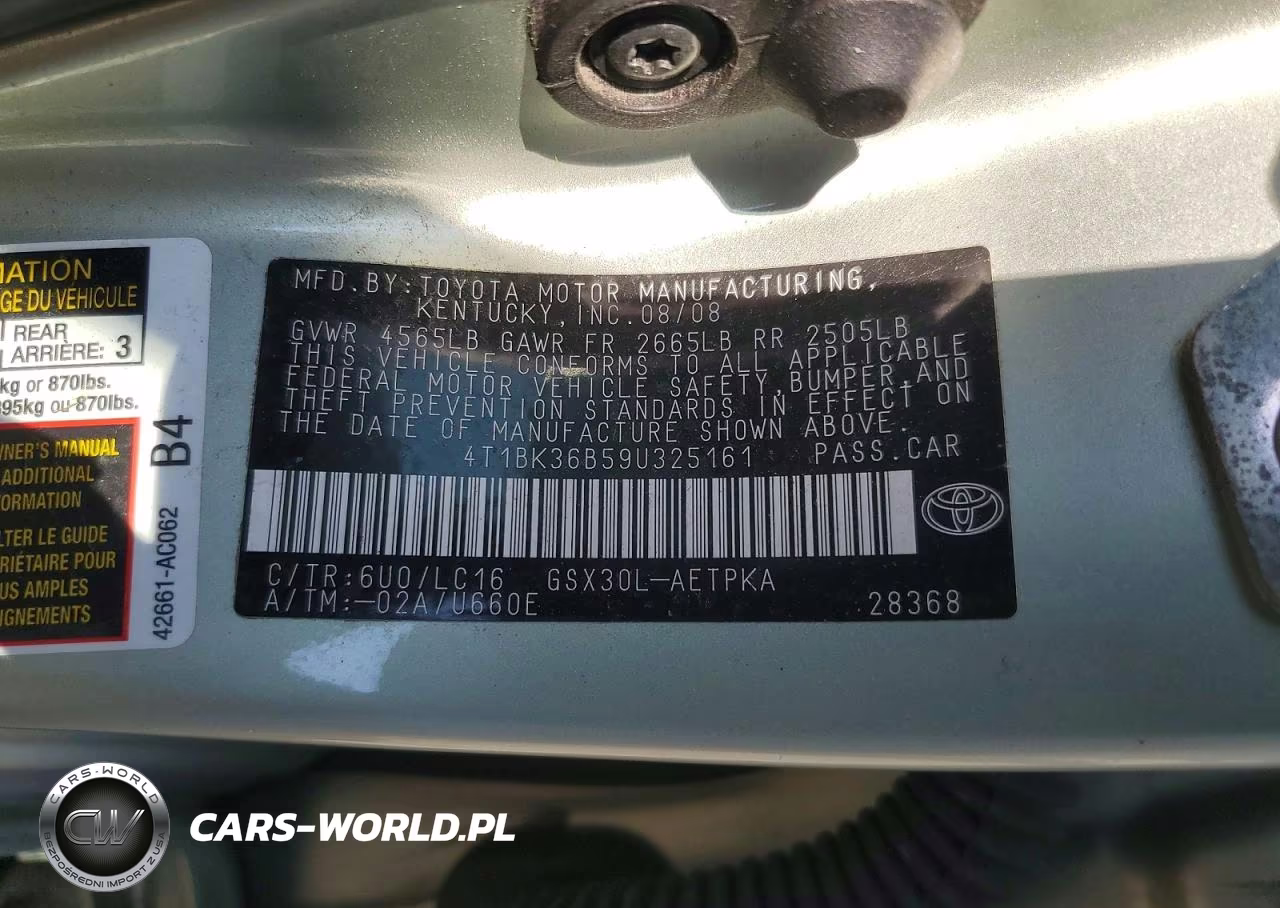 2009 Toyota Avalon Limited VIN:4T1BK36B59U325161 - 12