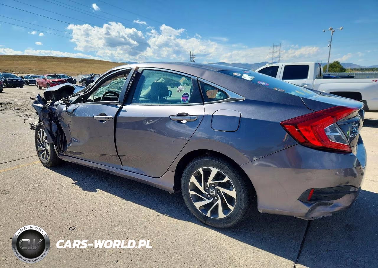 2016 Honda Civic Ex VIN:19XFC2F72GE078587 - 2