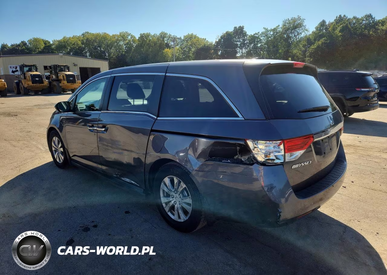 2016 Honda Odyssey Exl VIN:5FNRL5H66GB018714 - 2