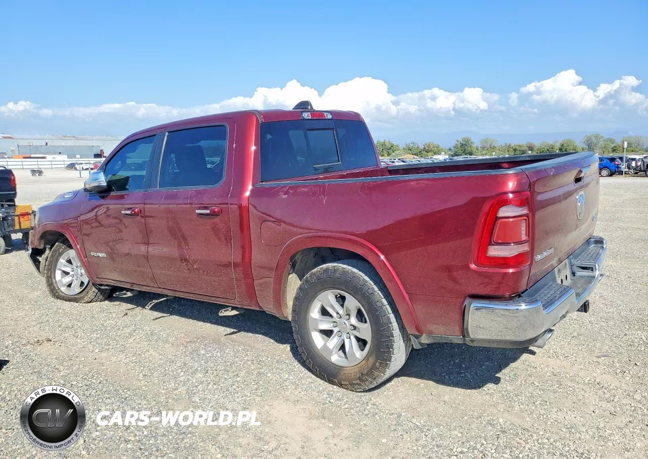 2021 Ram 1500 Laramie VIN:1C6SRFJT6MN771492 - 2