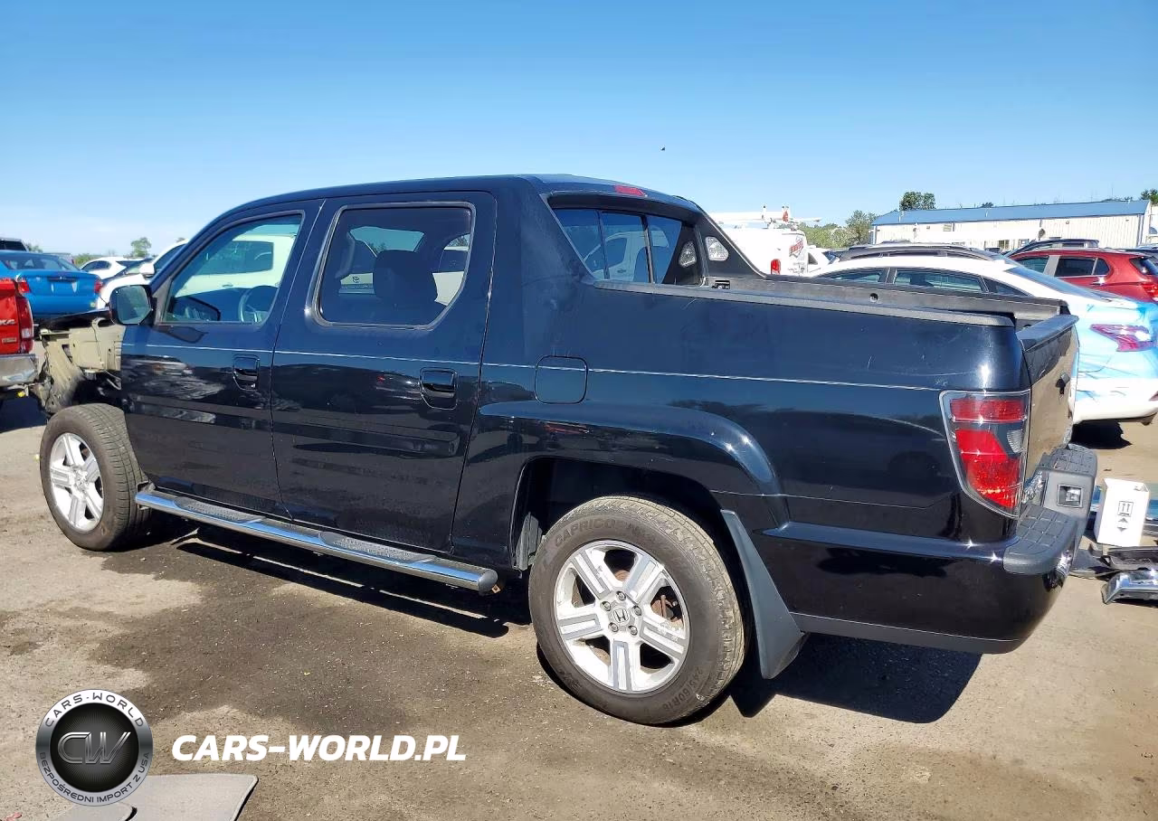 2013 Honda Ridgeline Rtl VIN:5FPYK1F55DB006817 - 2