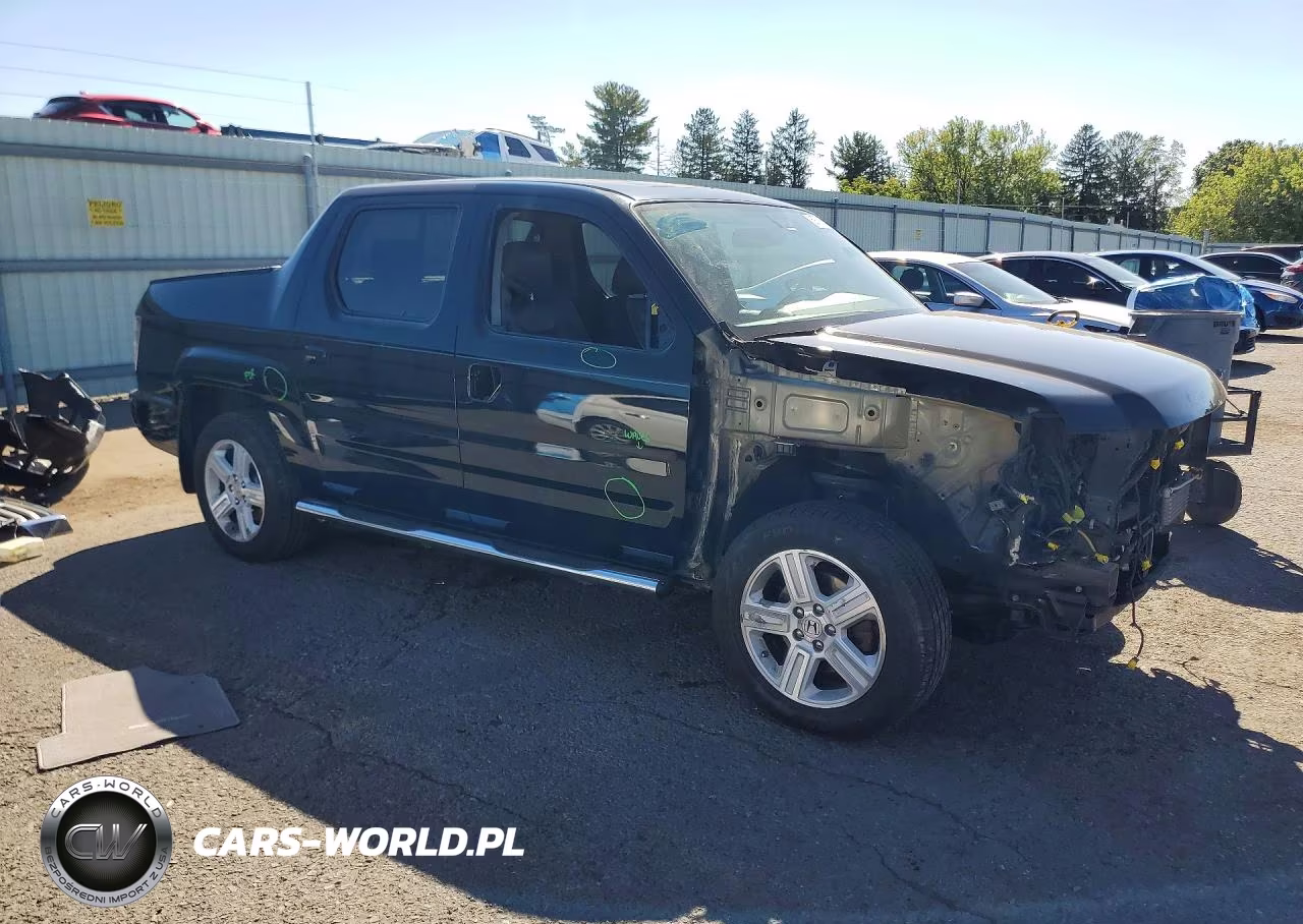 2013 Honda Ridgeline Rtl VIN:5FPYK1F55DB006817 - 4