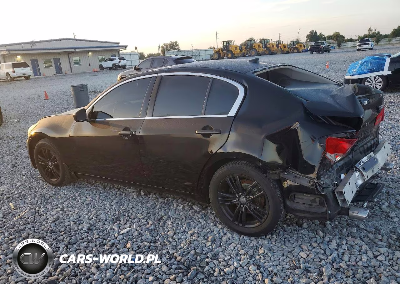 2012 Infiniti G25 Sedan X VIN:JN1DV6AR5CM731543 - 2