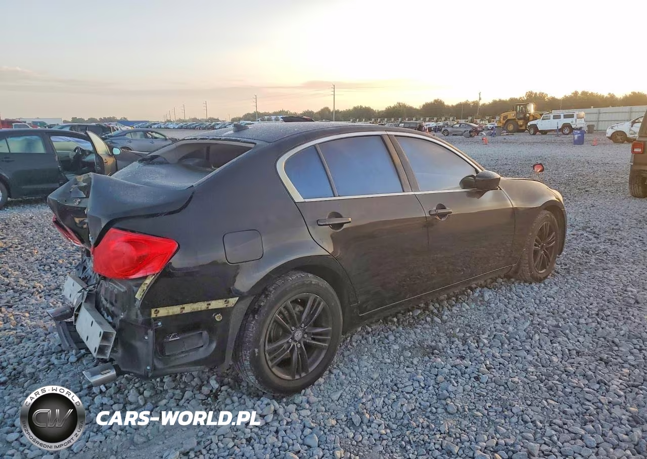 2012 Infiniti G25 Sedan X VIN:JN1DV6AR5CM731543 - 3