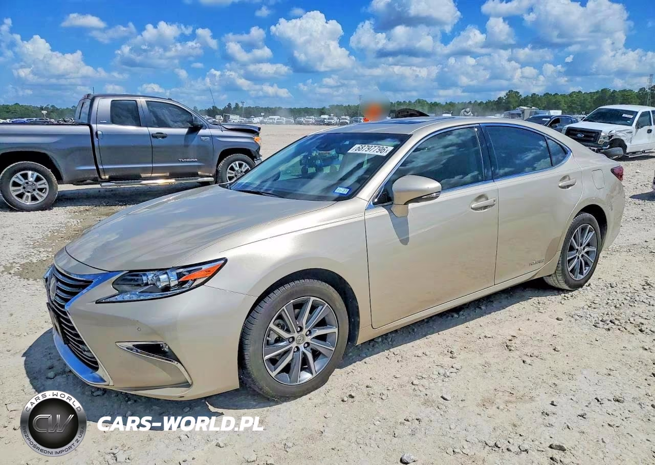 2017 Lexus Es 300H VIN:JTHBW1GG6H2143694 - 1