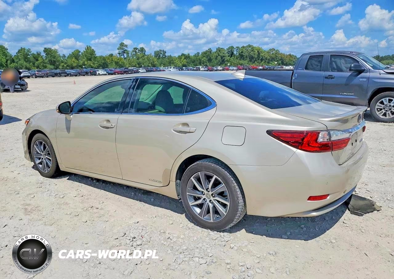 2017 Lexus Es 300H VIN:JTHBW1GG6H2143694 - 2