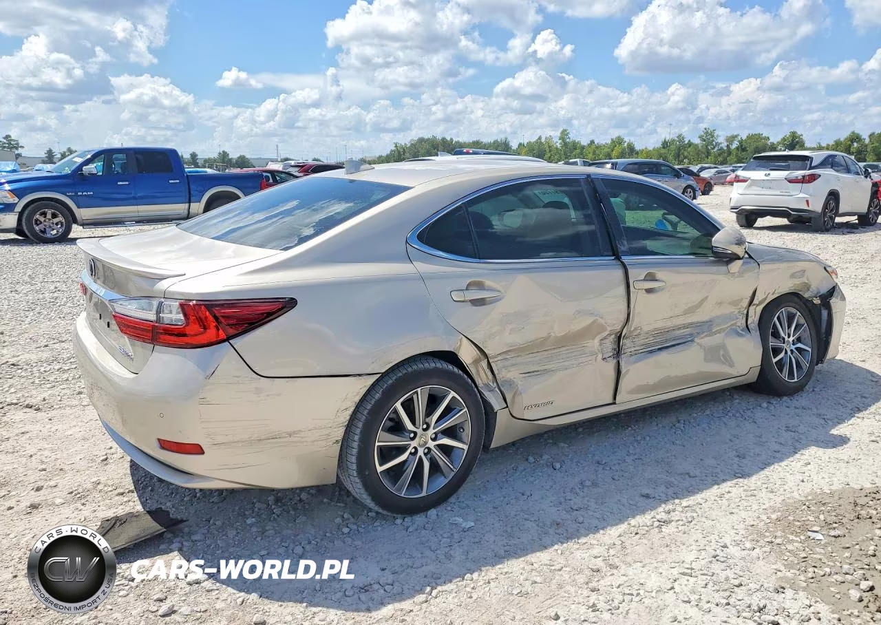 2017 Lexus Es 300H VIN:JTHBW1GG6H2143694 - 3