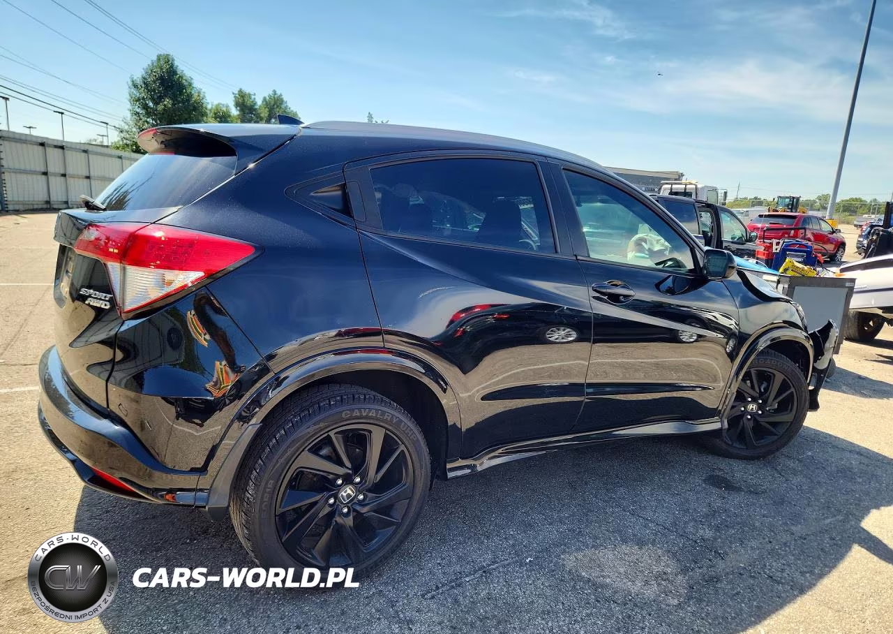 2022 Honda Hr-V Sport VIN:3CZRU6H10NM757734 - 3