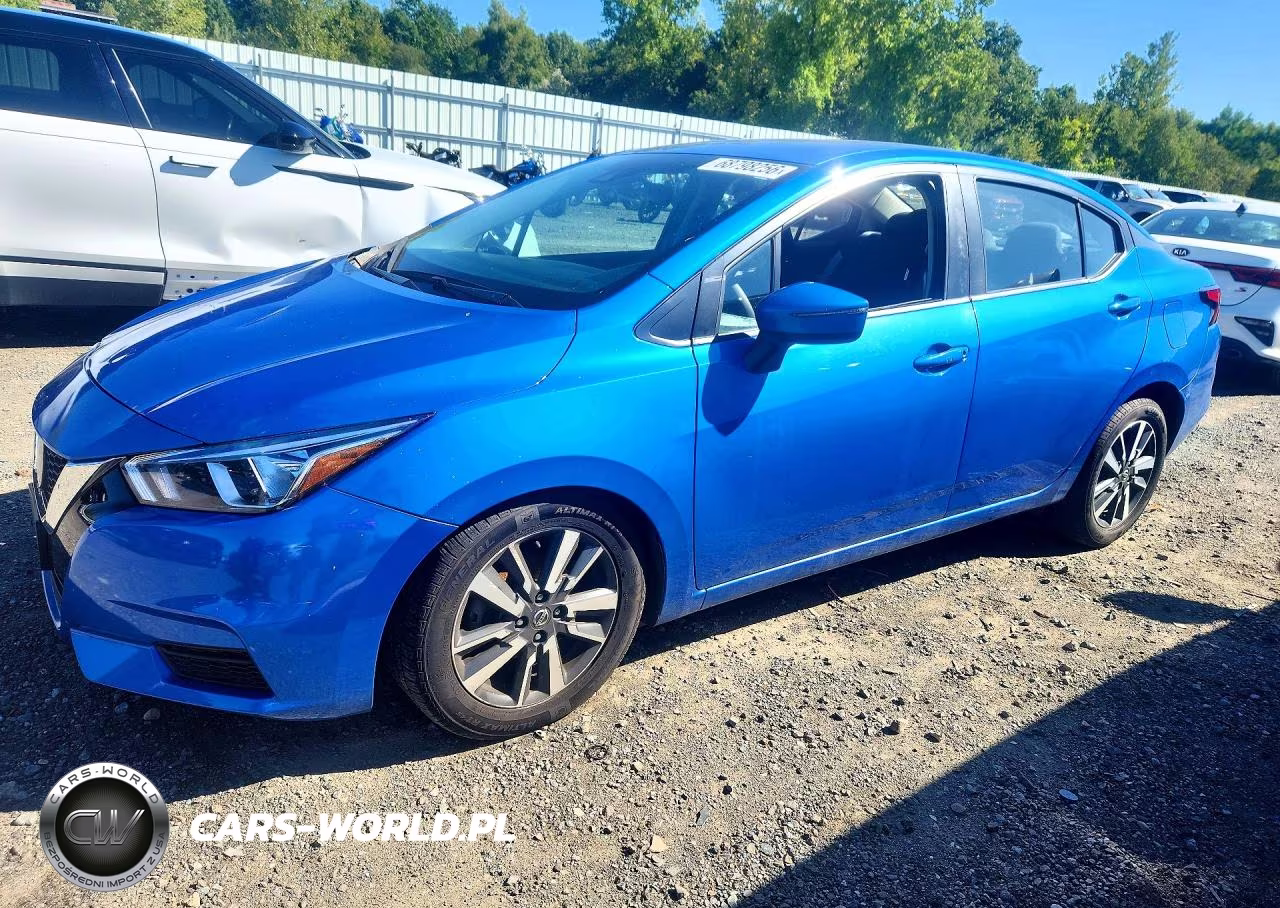 2021 Nissan Versa Sv VIN:3N1CN8EV2ML867798 - 1