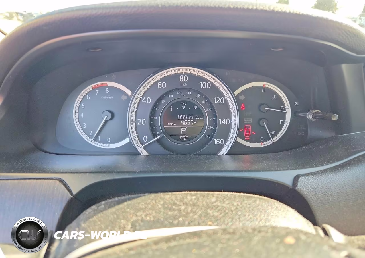 2015 Honda Accord Ex VIN:1HGCR2F73FA014224 - 9