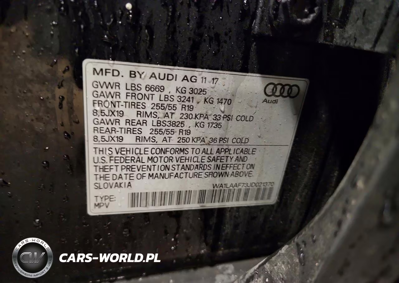 2018 Audi Q7 Premium Plus VIN:WA1LAAF73JD021370 - 14