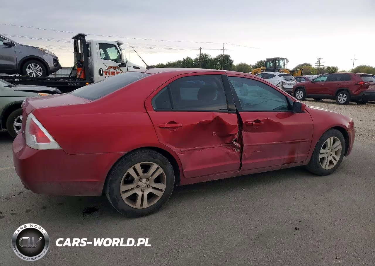 2008 Ford Fusion Se VIN:3FAHP07Z98R248655 - 3
