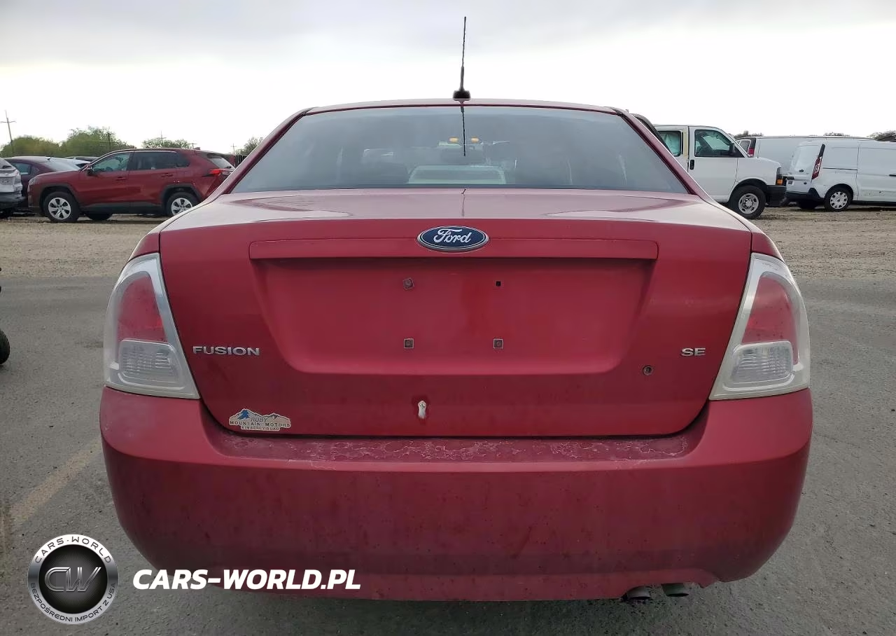 2008 Ford Fusion Se VIN:3FAHP07Z98R248655 - 6