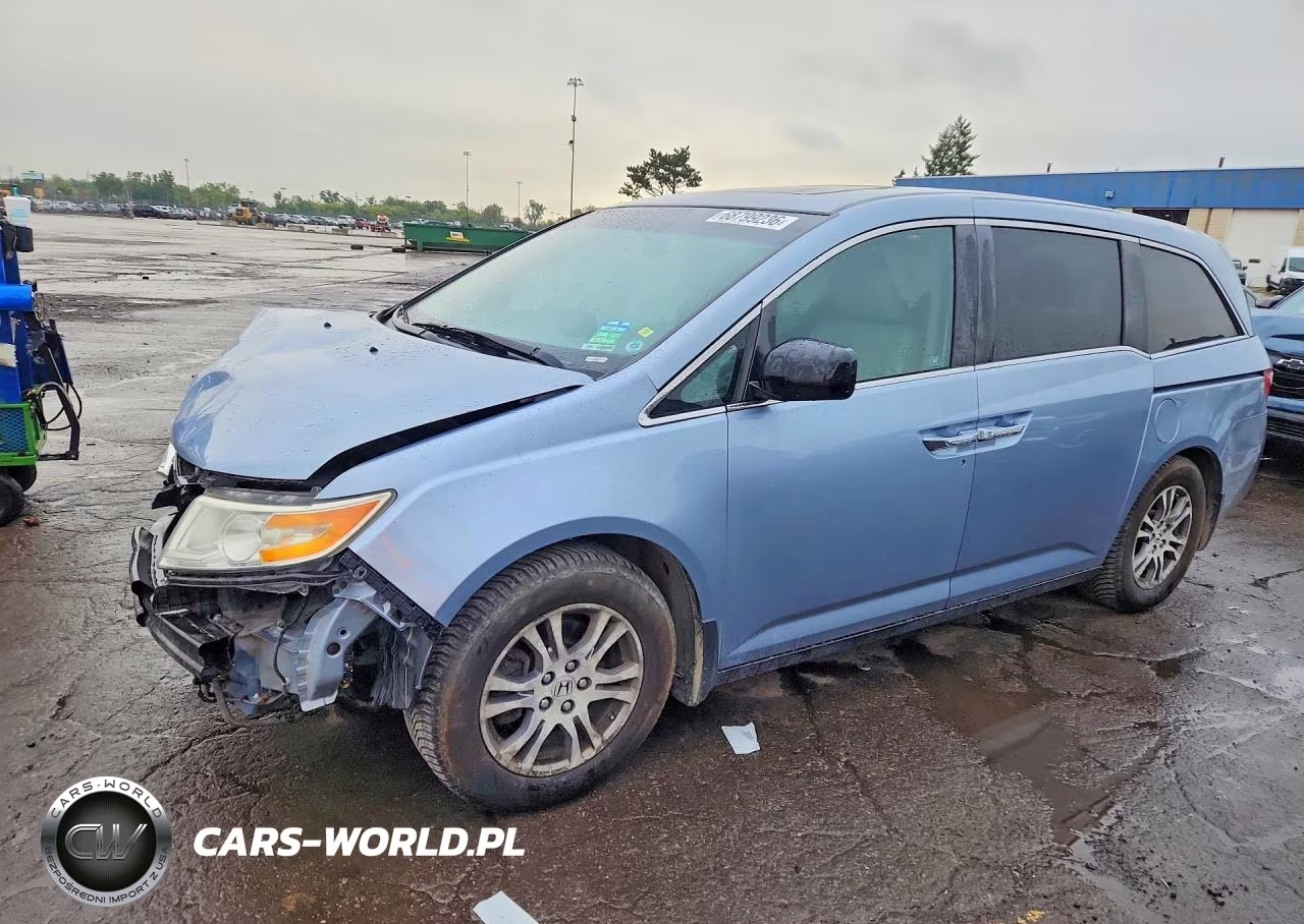 2012 Honda Odyssey Exl VIN:5FNRL5H6XCB061818 - 1