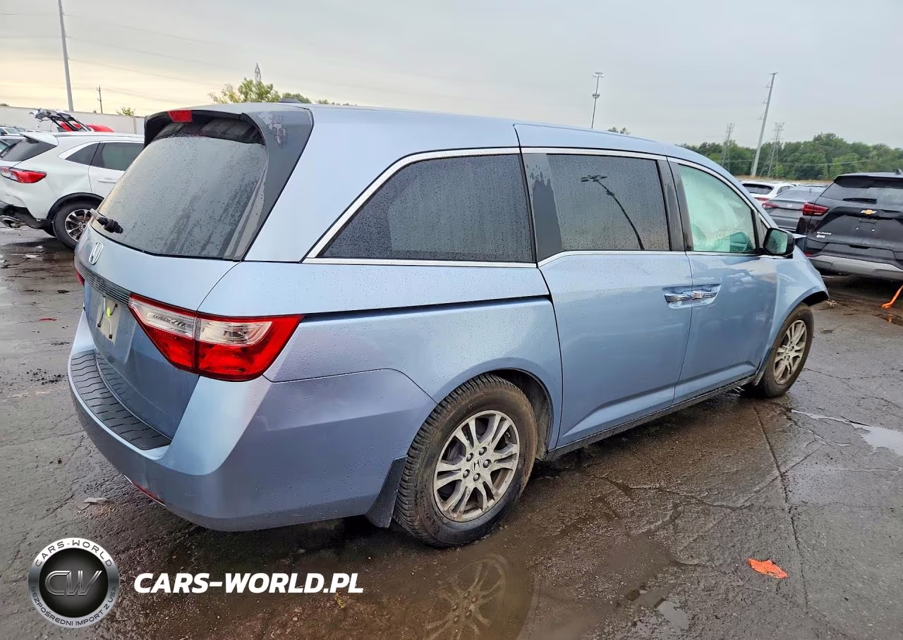 2012 Honda Odyssey Exl VIN:5FNRL5H6XCB061818 - 3