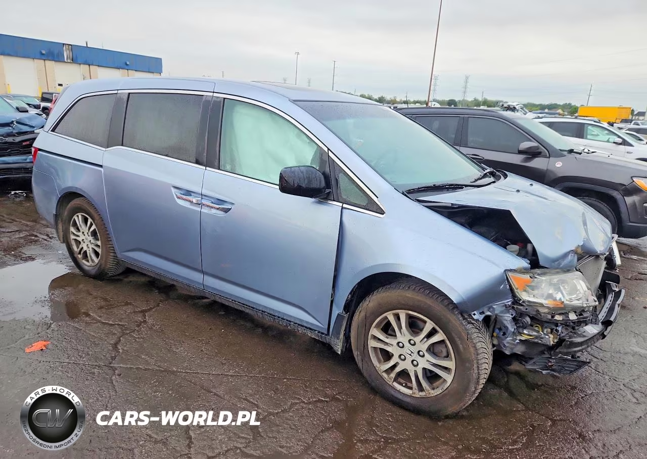 2012 Honda Odyssey Exl VIN:5FNRL5H6XCB061818 - 4