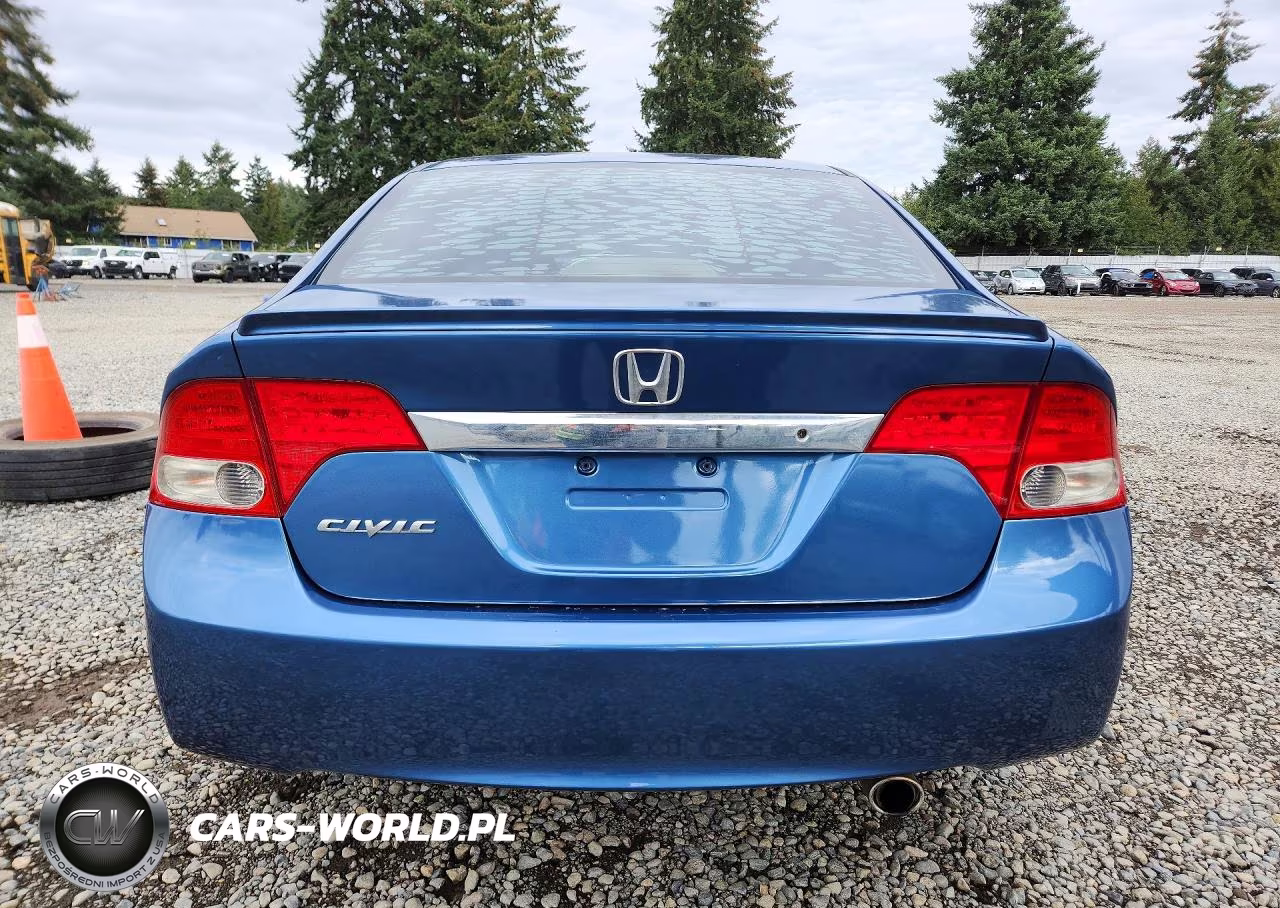 2009 Honda Civic Lx-S VIN:2HGFA16649H500360 - 6