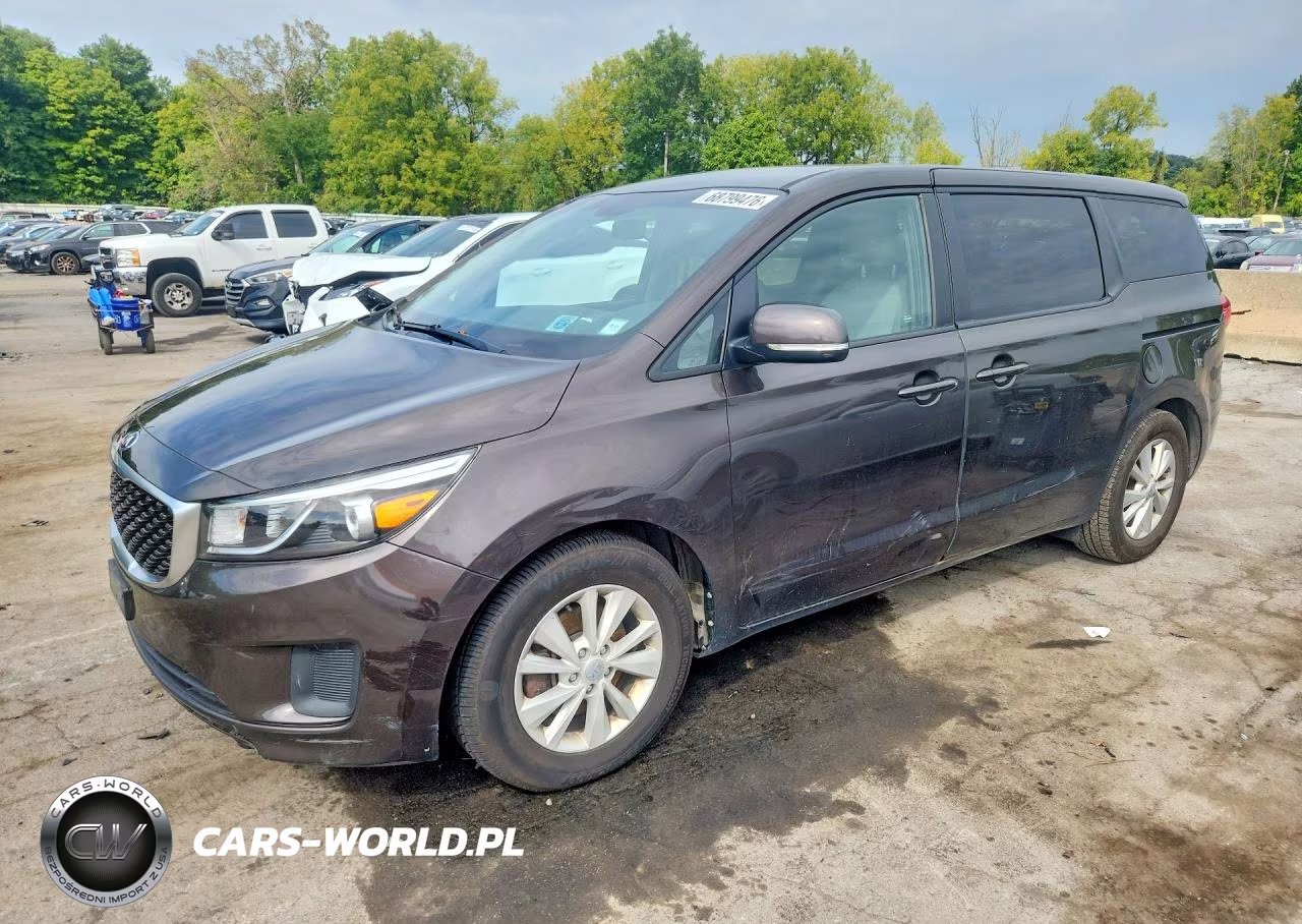 2018 Kia Sedona Lx VIN:KNDMB5C18J6394875 - 1