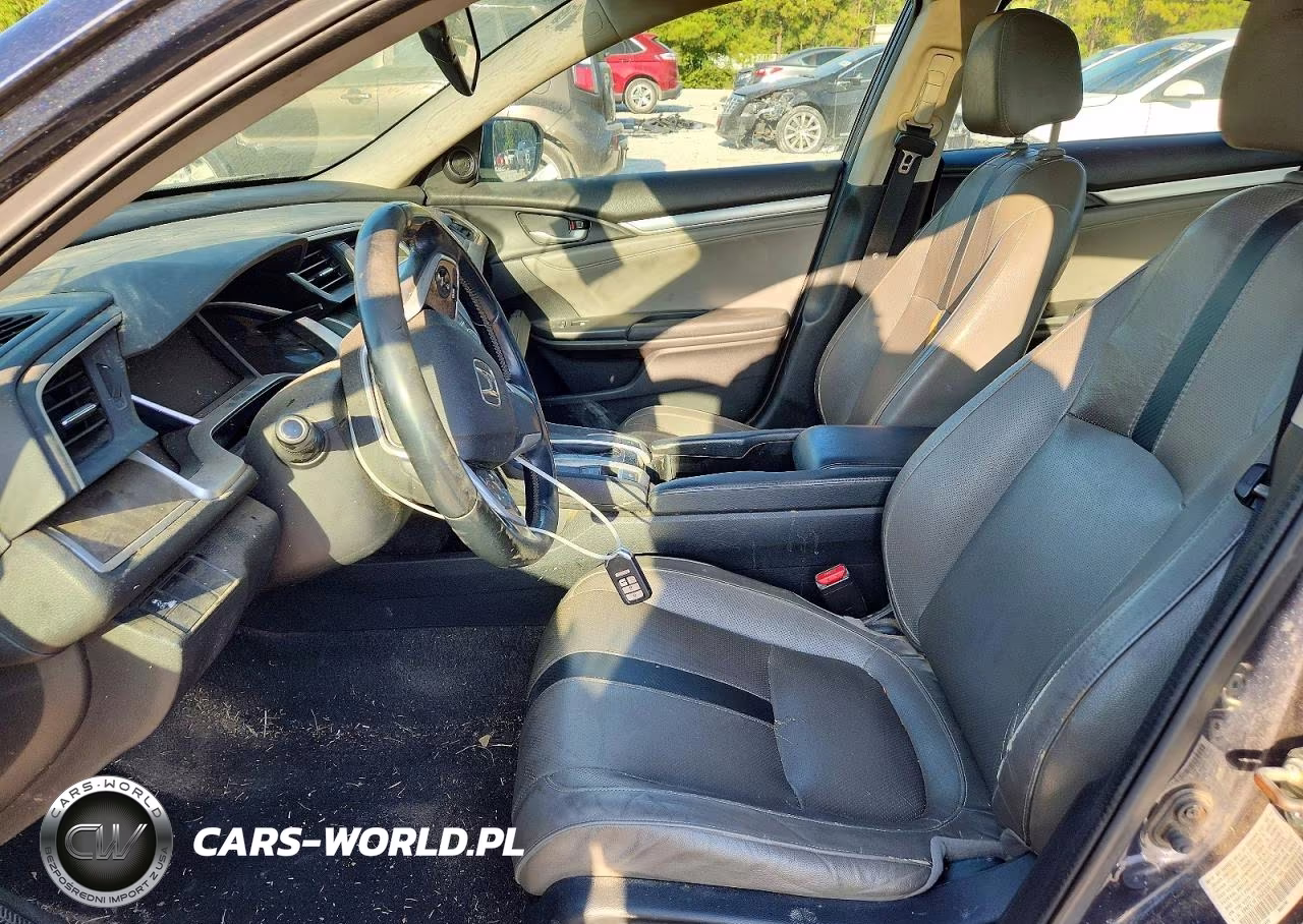 2016 Honda Civic Exl VIN:19XFC1F76GE038717 - 7