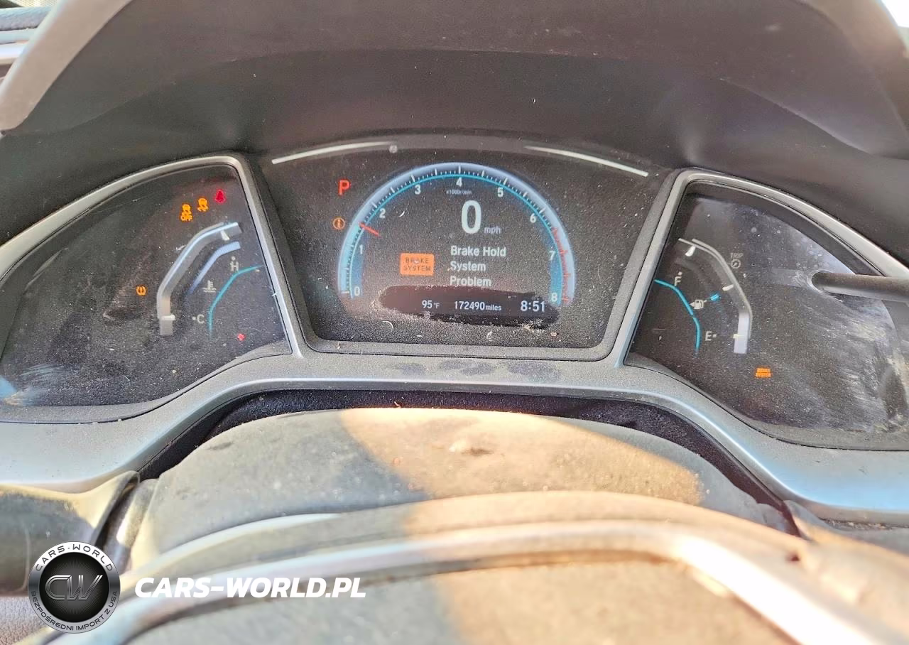 2016 Honda Civic Exl VIN:19XFC1F76GE038717 - 9