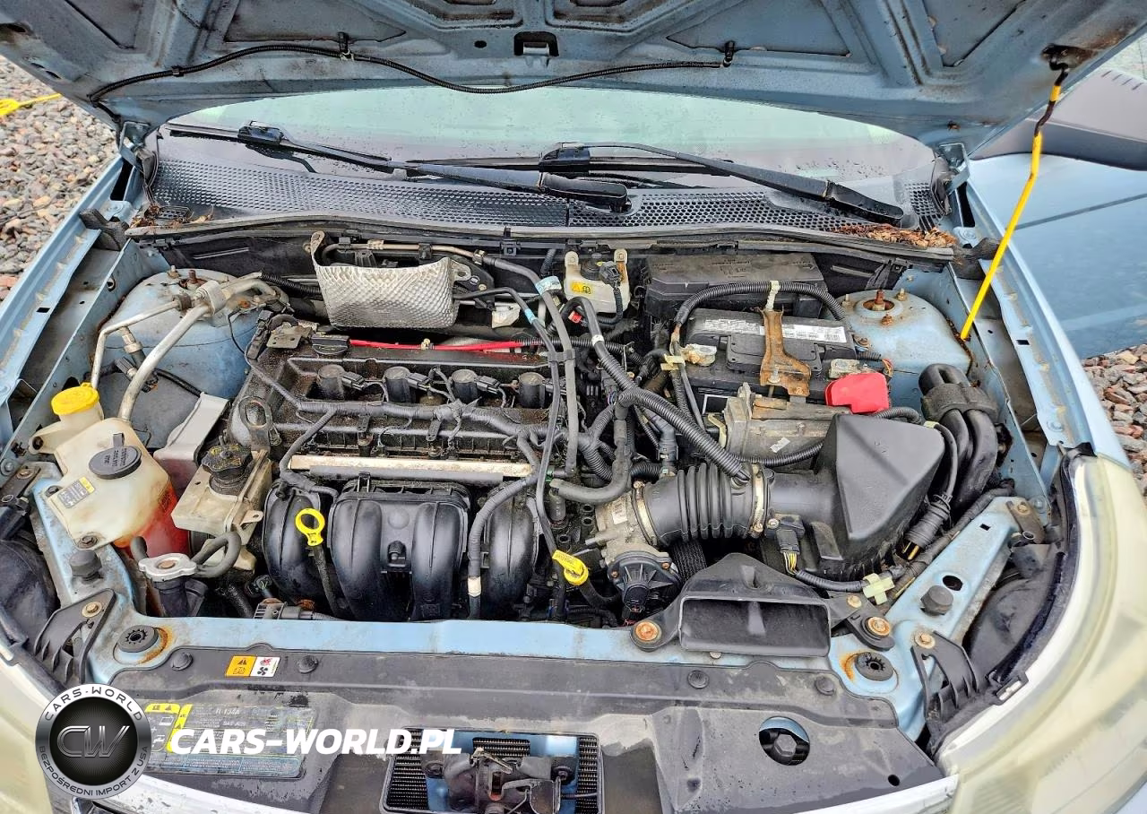 2008 Ford Focus Se VIN:1FAHP35N38W123813 - 11