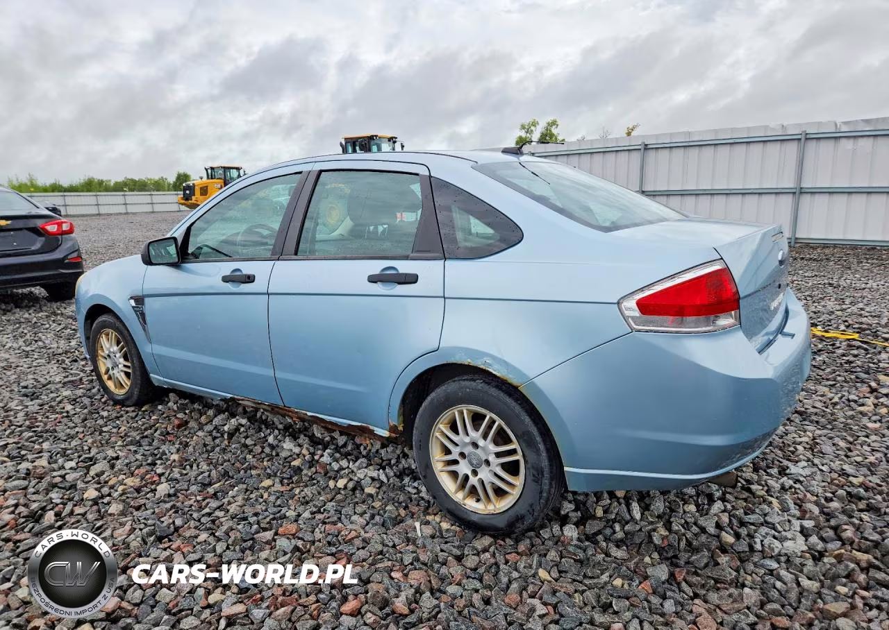 2008 Ford Focus Se VIN:1FAHP35N38W123813 - 2