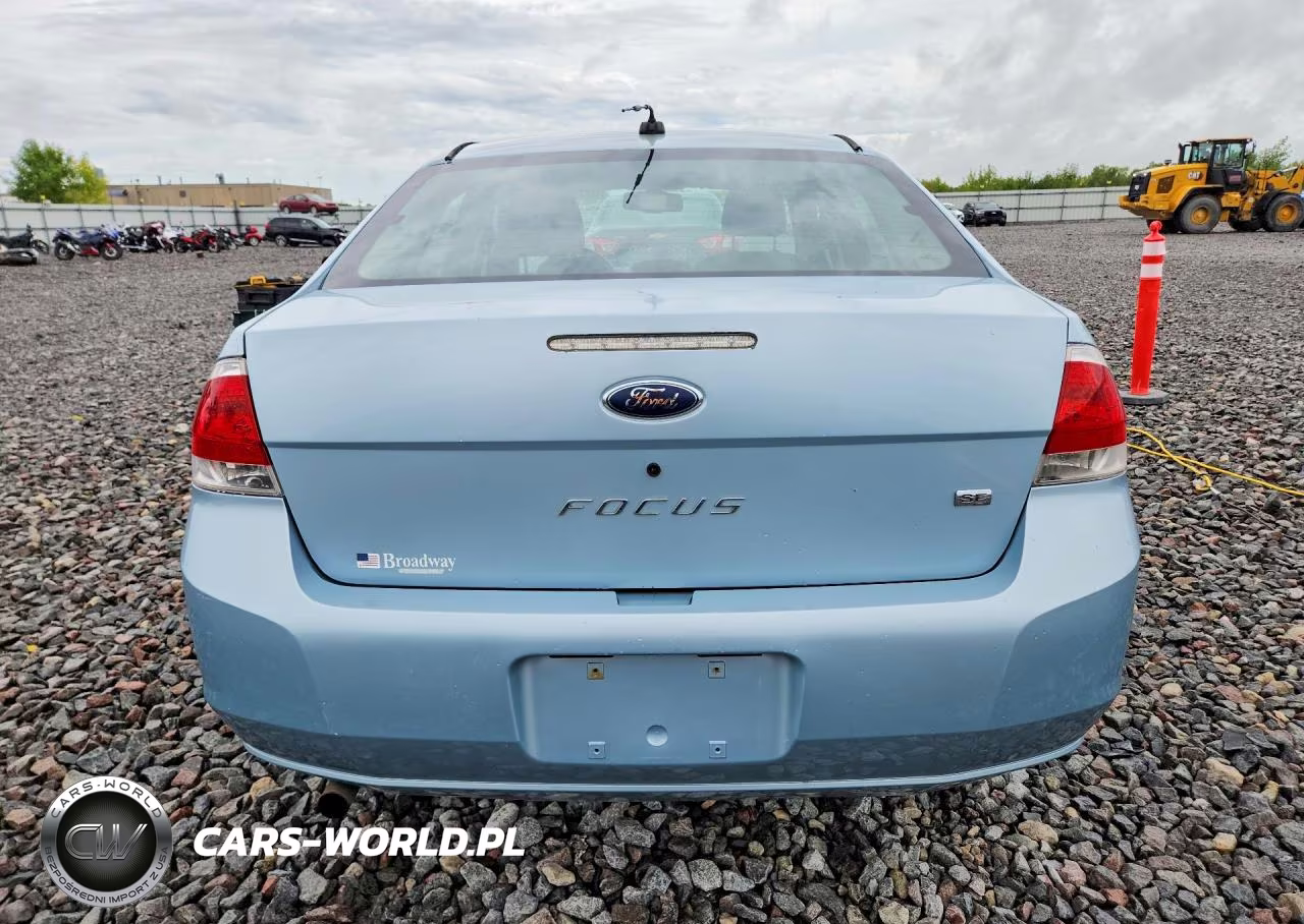 2008 Ford Focus Se VIN:1FAHP35N38W123813 - 6