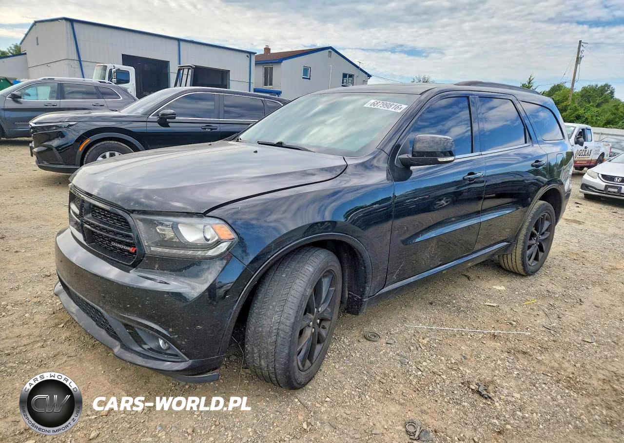 2017 Dodge Durango Gt VIN:1C4RDJDG0HC891149 - 1