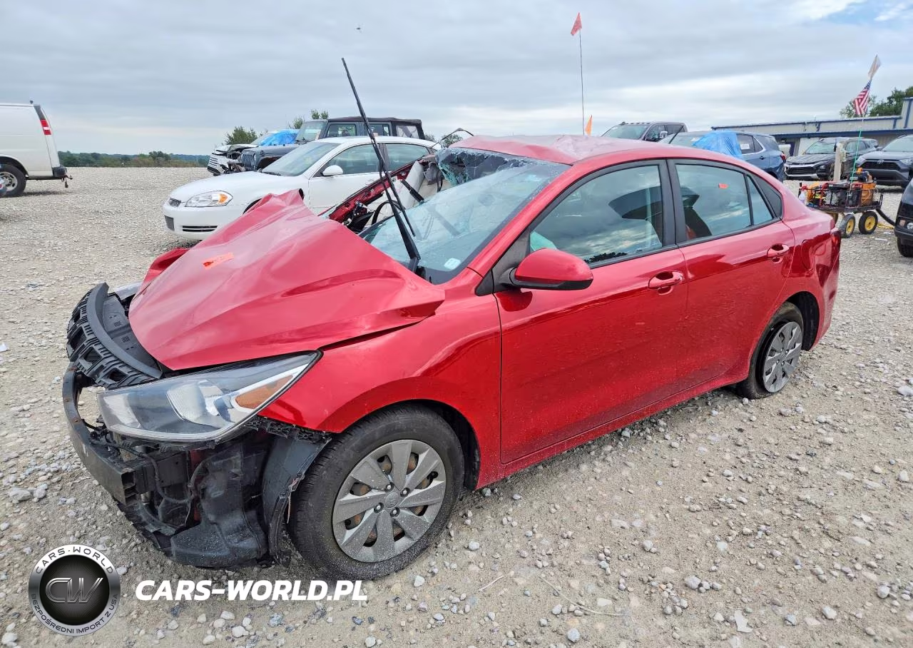 2020 Kia Rio S VIN:3KPA24ADXLE354904 - 1