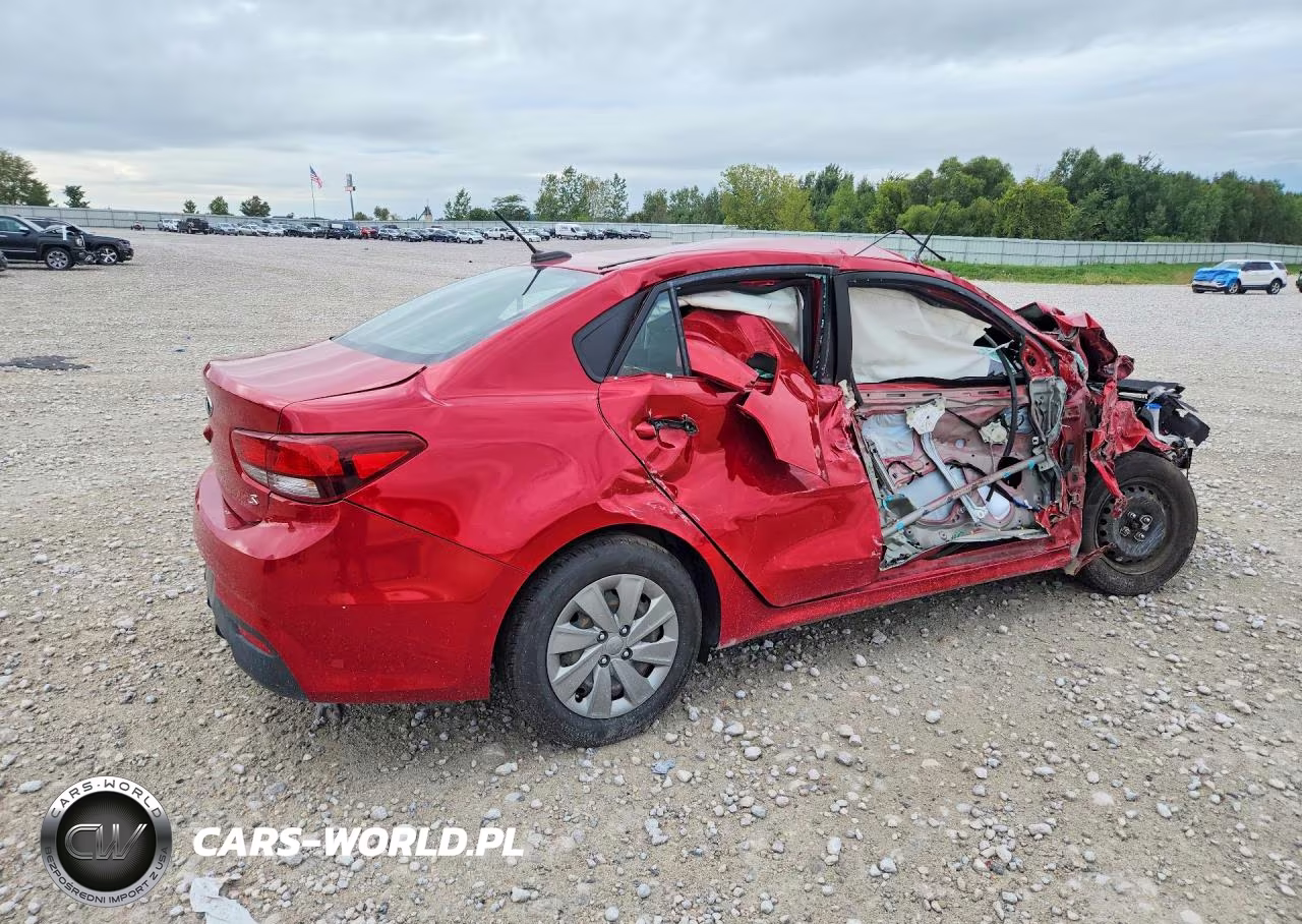 2020 Kia Rio S VIN:3KPA24ADXLE354904 - 3