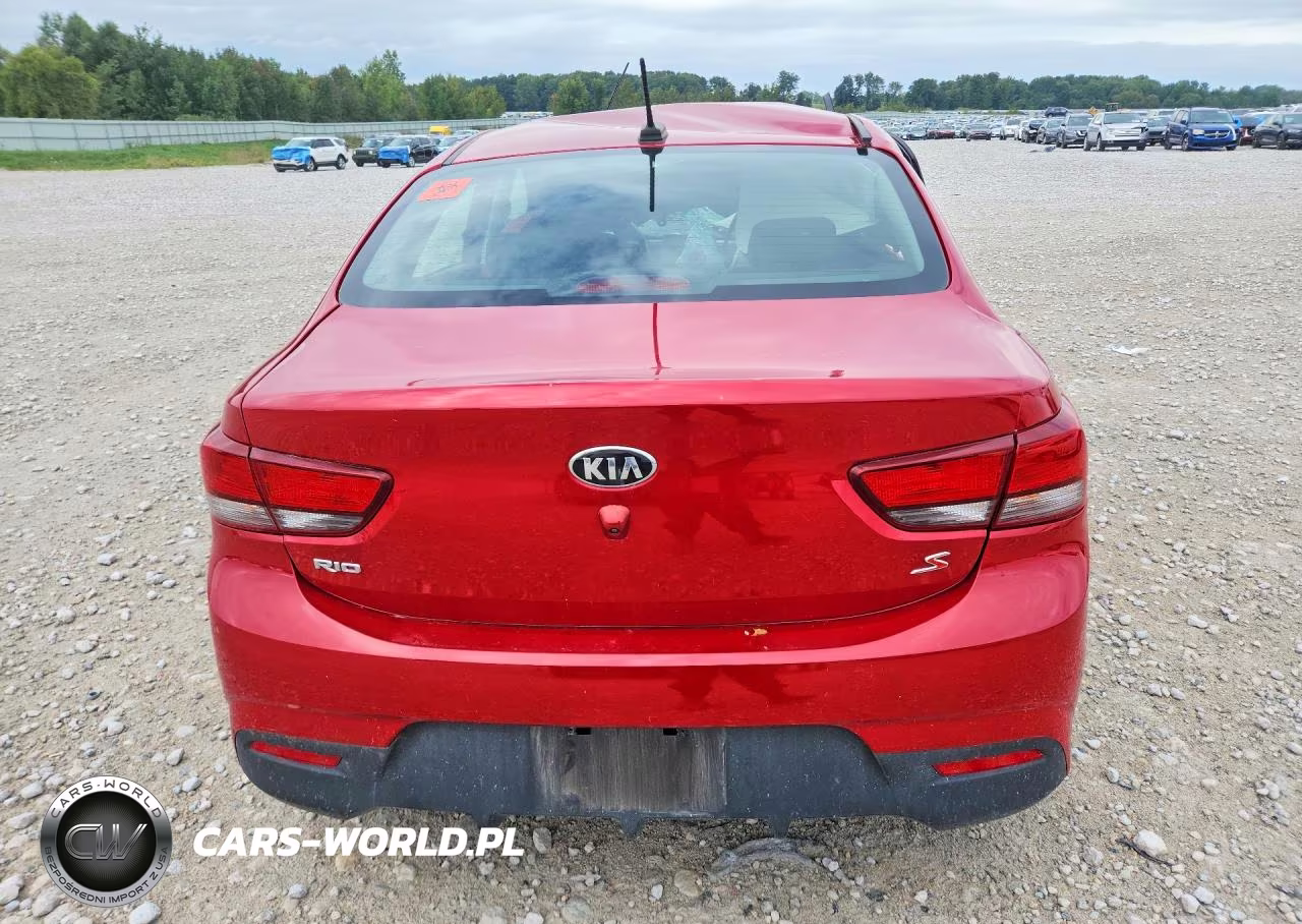 2020 Kia Rio S VIN:3KPA24ADXLE354904 - 6
