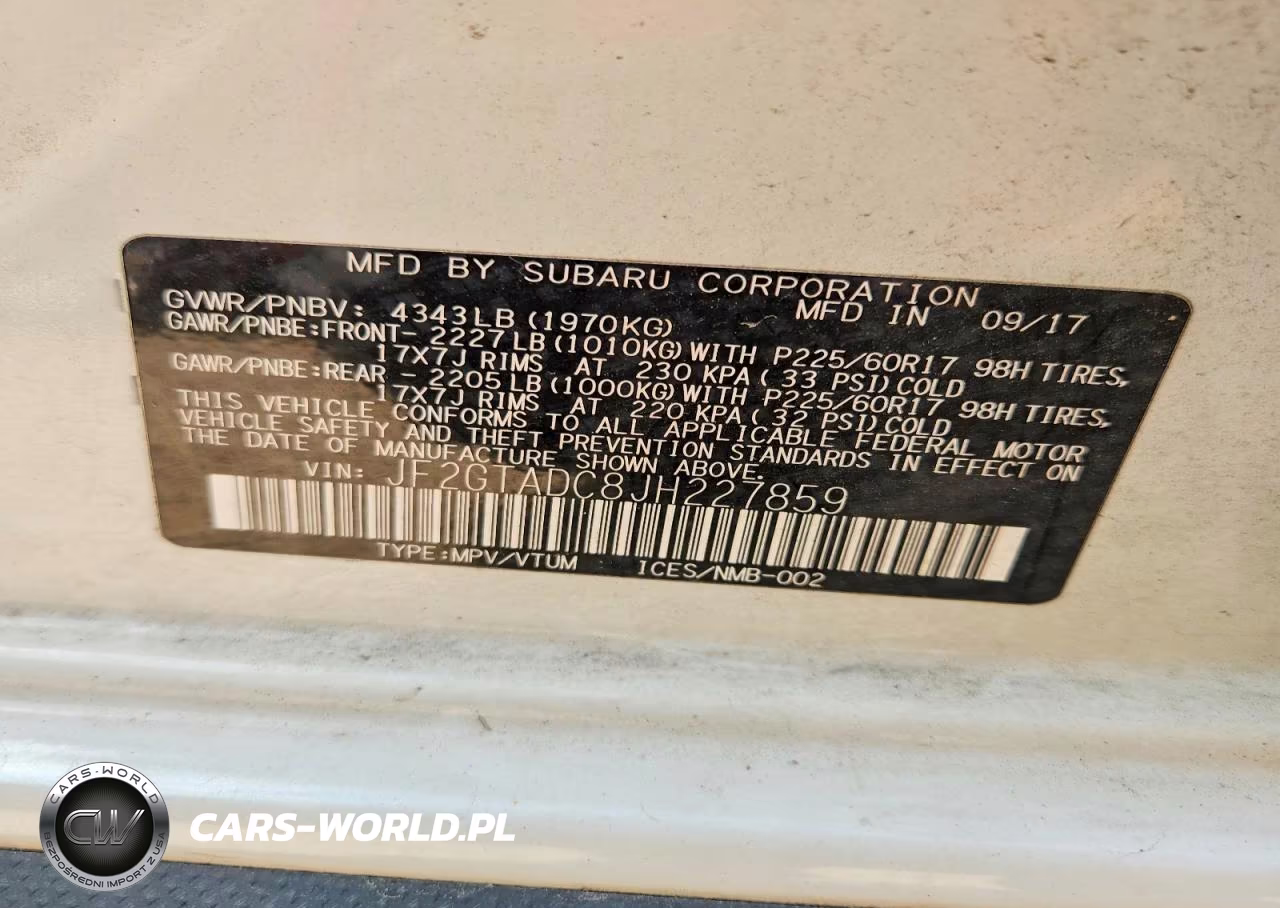 2018 Subaru Crosstrek Premium VIN:JF2GTADC8JH227859 - 13