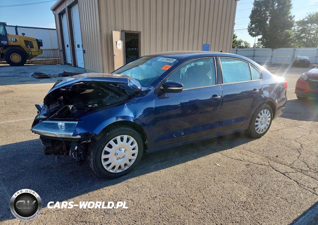 2014 Volkswagen Jetta Se VIN:3VWD17AJ6EM211686 - 1