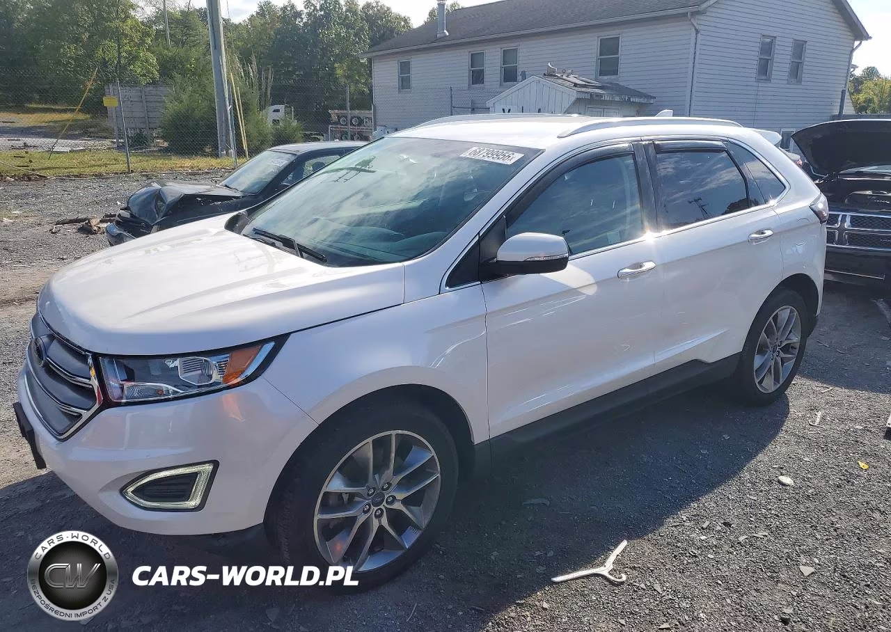 2017 Ford Edge Titanium VIN:2FMPK4K85HBC14491 - 1