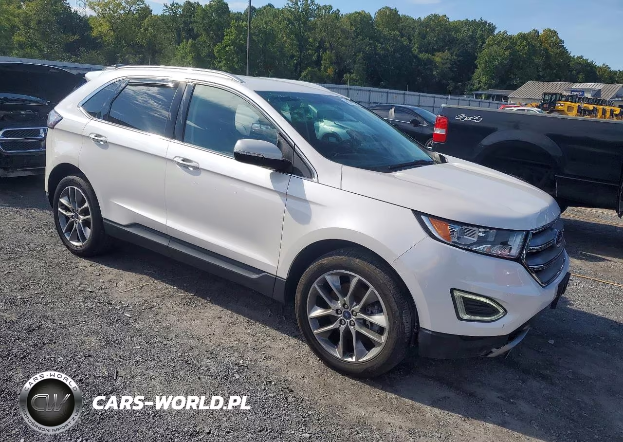 2017 Ford Edge Titanium VIN:2FMPK4K85HBC14491 - 4