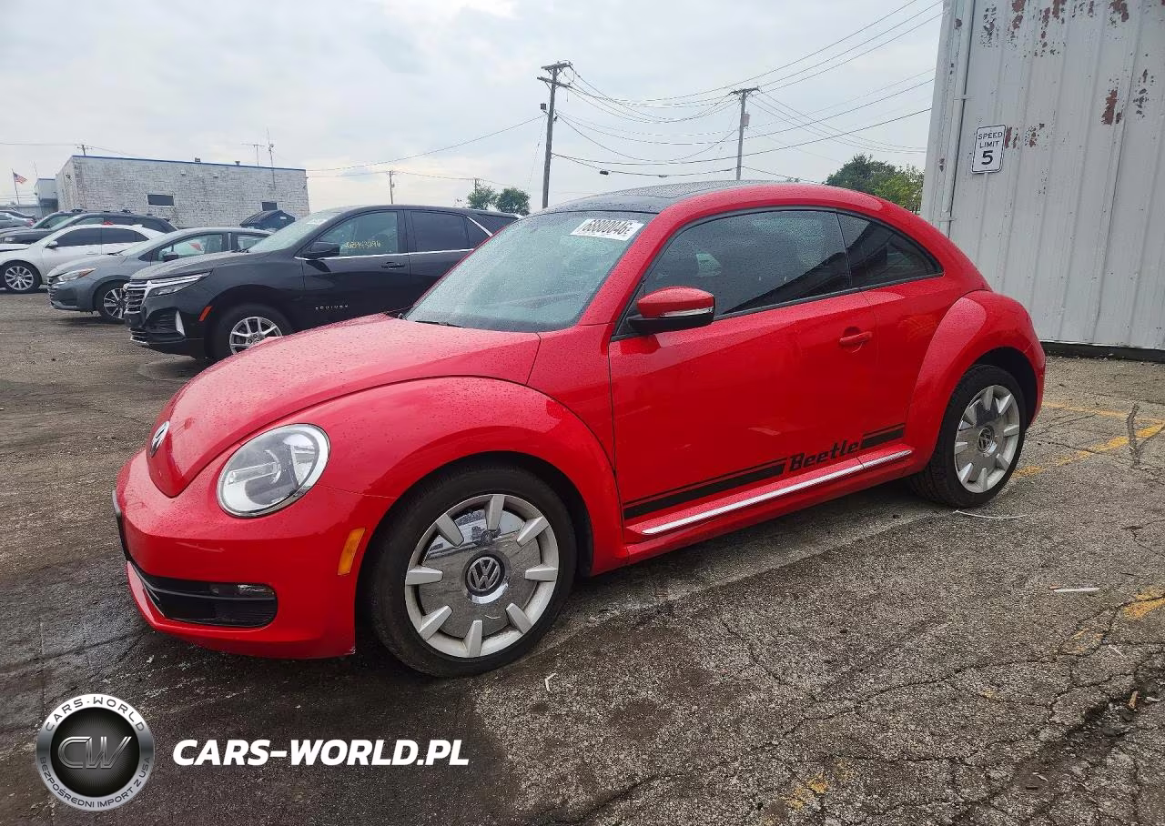 2014 Volkswagen Beetle VIN:3VWJP7ATXEM618185 - 1