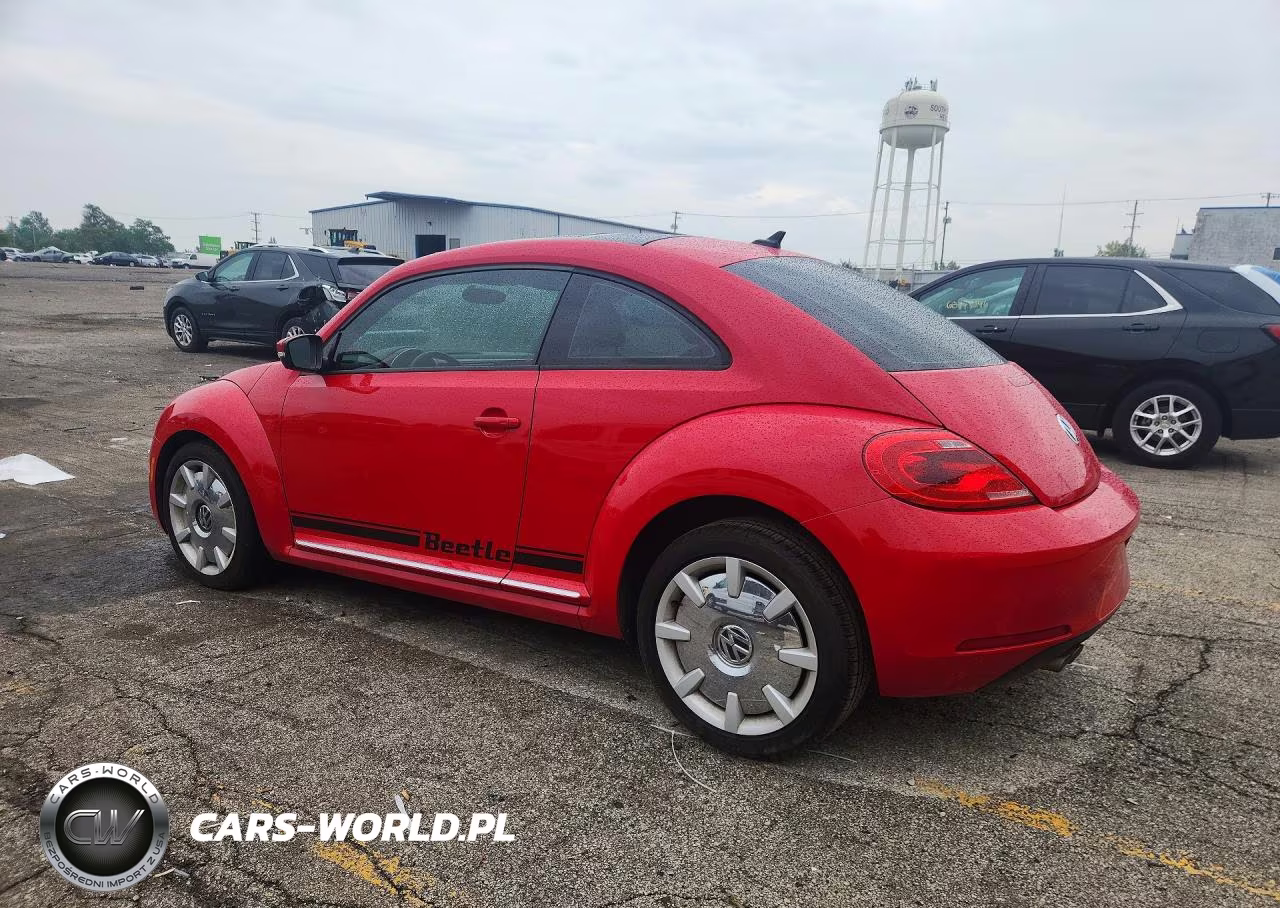 2014 Volkswagen Beetle VIN:3VWJP7ATXEM618185 - 2