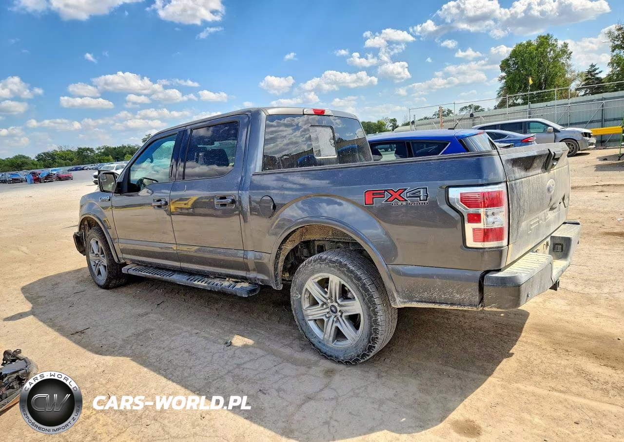 2019 Ford F150 Supercrew VIN:1FTEW1E53KFD22744 - 2