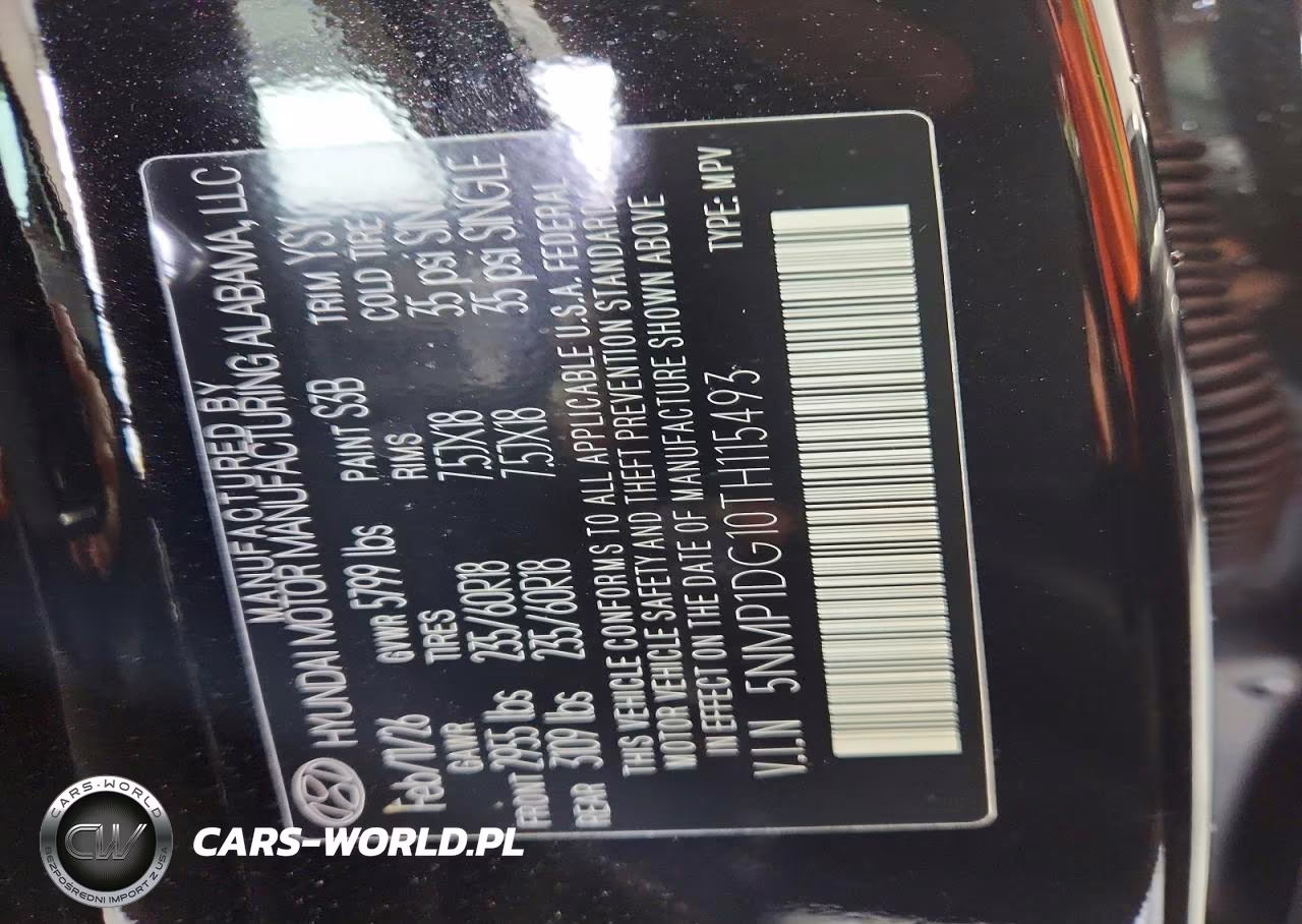 2026 Hyundai Santa Fe Se VIN:5NMP1DG10TH115493 - 13