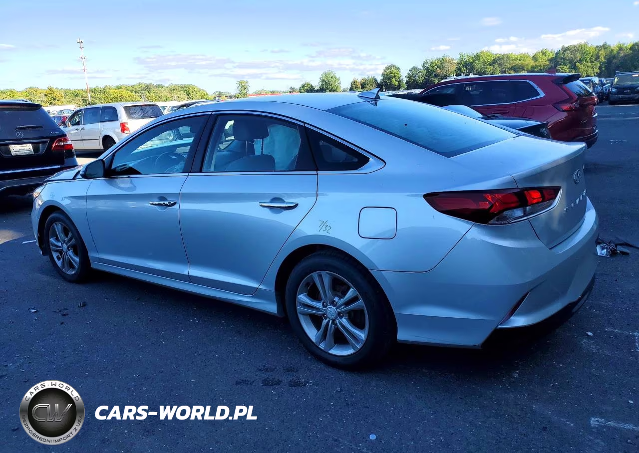2018 Hyundai Sonata Sel+ VIN:5NPE34AF7JH727681 - 2