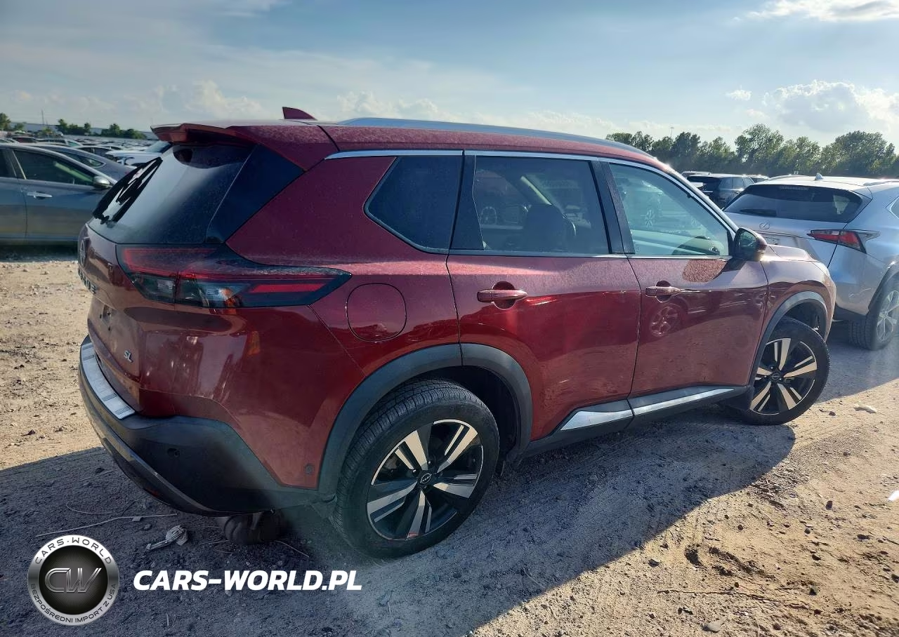 2023 Nissan Rogue Sl VIN:5N1BT3CAXPC744277 - 3