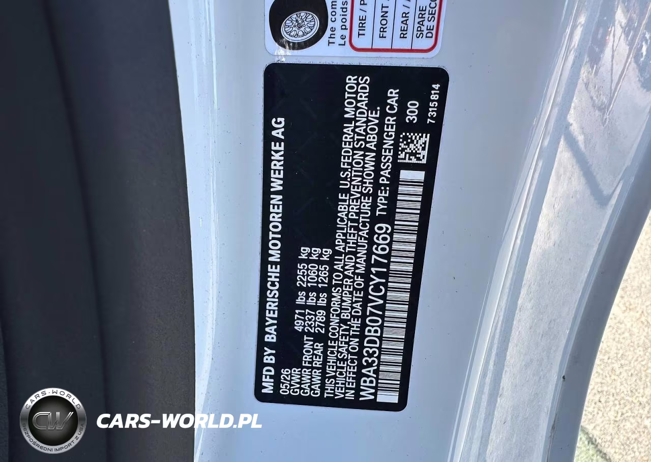 2027 BMW 430I VIN:WBA33DB07VCY17669 - 10