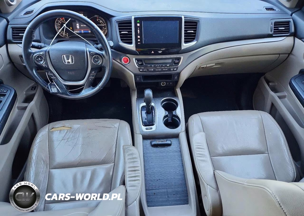 2016 Honda Pilot Exln VIN:5FNYF6H74GB004795 - 8