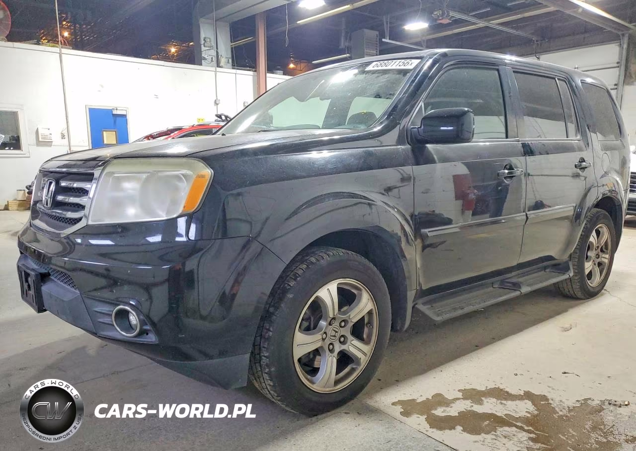 2013 Honda Pilot Exln VIN:5FNYF4H78DB071903 - 1